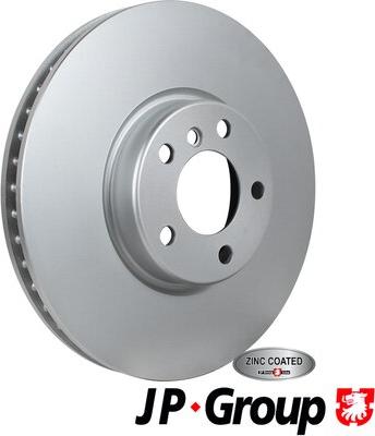JP Group 1463105900 - Гальмівний диск autozip.com.ua