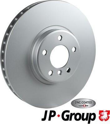 JP Group 1463105200 - Гальмівний диск autozip.com.ua