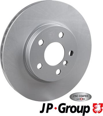 JP Group 1463106600 - Гальмівний диск autozip.com.ua