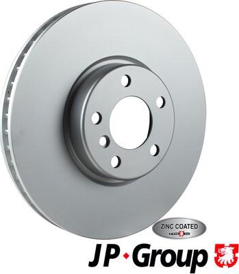 JP Group 1463106000 - Гальмівний диск autozip.com.ua