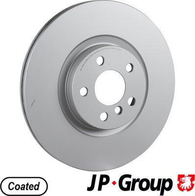 JP Group 1463107400 - Гальмівний диск autozip.com.ua