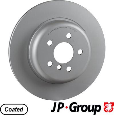 JP Group 1463206700 - Гальмівний диск autozip.com.ua