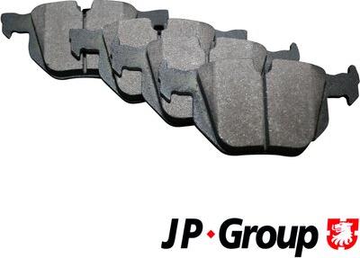JP Group 1463700410 - Гальмівні колодки, дискові гальма autozip.com.ua