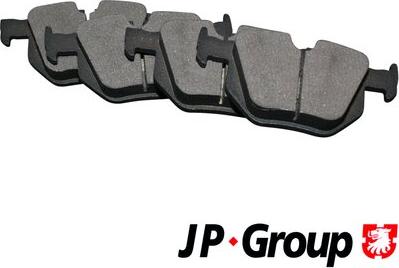JP Group 1463700810 - Гальмівні колодки, дискові гальма autozip.com.ua