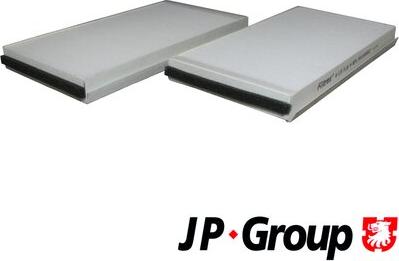 JP Group 1428100110 - Фільтр, повітря у внутрішній простір autozip.com.ua