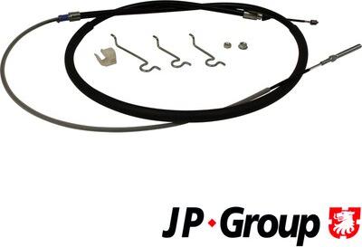 JP Group 1470300800 - Трос, гальмівна система autozip.com.ua