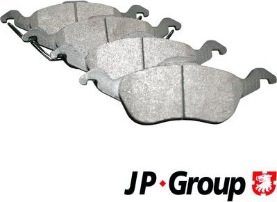 JP Group 1563600910 - Гальмівні колодки, дискові гальма autozip.com.ua