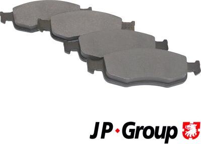 JP Group 1563600310 - Гальмівні колодки, дискові гальма autozip.com.ua