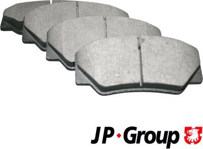JP Group 1563600710 - Гальмівні колодки, дискові гальма autozip.com.ua
