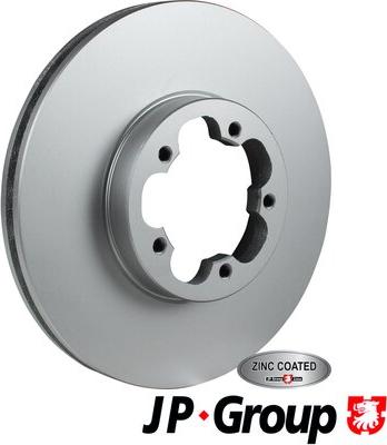 JP Group 1563105600 - Гальмівний диск autozip.com.ua