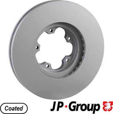JP Group 1563106100 - Гальмівний диск autozip.com.ua