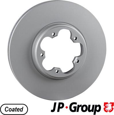 JP Group 1563106100 - Гальмівний диск autozip.com.ua