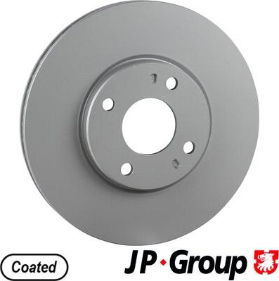 JP Group 1563106200 - Гальмівний диск autozip.com.ua