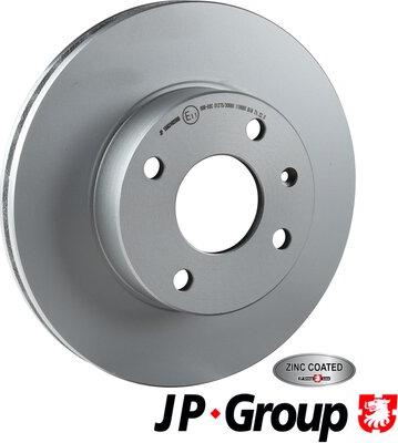 JP Group 1563102500 - Гальмівний диск autozip.com.ua