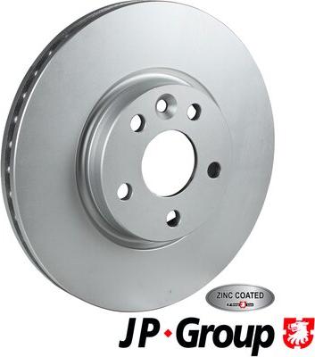 JP Group 1563102100 - Гальмівний диск autozip.com.ua