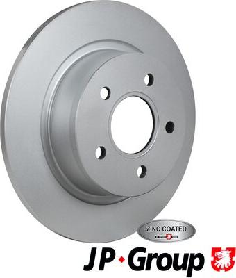 JP Group 1563201800 - Гальмівний диск autozip.com.ua