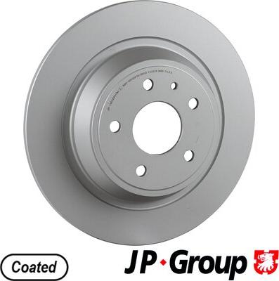 JP Group 1563203100 - Гальмівний диск autozip.com.ua