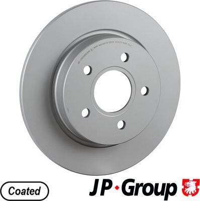 JP Group 1563202300 - Гальмівний диск autozip.com.ua