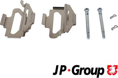 JP Group 1563750310 - Комплектуючі, колодки дискового гальма autozip.com.ua