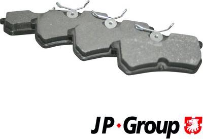JP Group 1563700410 - Гальмівні колодки, дискові гальма autozip.com.ua