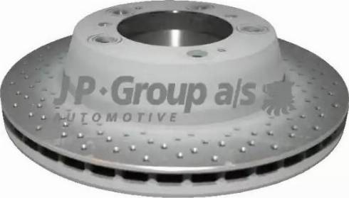 JP Group 1663200803 - Гальмівний диск autozip.com.ua