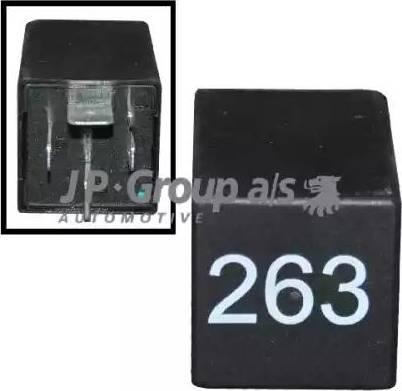 JP Group 1199207600 - Реле, паливний насос autozip.com.ua