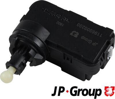 JP Group 1196000200 - Регулятор, регулювання кута нахилу фар autozip.com.ua