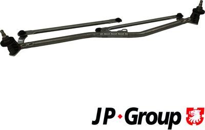 JP Group 1198101800 - Система тяг і важелів приводу склоочисника autozip.com.ua
