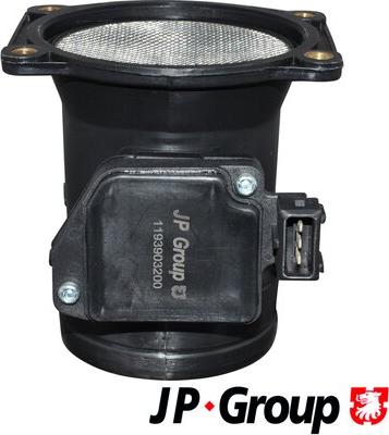 JP Group 1193903200 - Датчик потоку, маси повітря autozip.com.ua