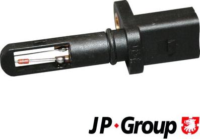 JP Group 1193101500 - Датчик, температура впускається autozip.com.ua