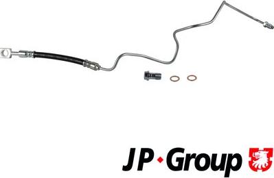 JP Group 1161704370 - Гальмівний шланг autozip.com.ua