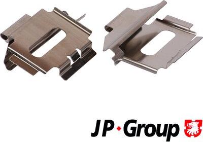 JP Group 1163650810 - Комплектуючі, колодки дискового гальма autozip.com.ua