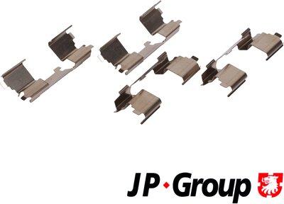 JP Group 1163651510 - Комплектуючі, колодки дискового гальма autozip.com.ua