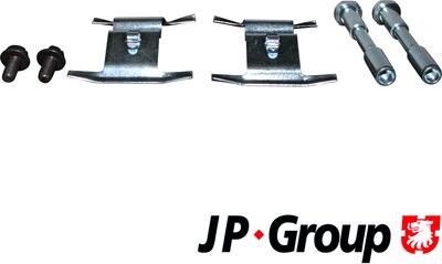 JP Group 1163651310 - Комплектуючі, колодки дискового гальма autozip.com.ua