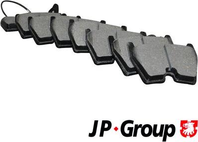 JP Group 1163609310 - Гальмівні колодки, дискові гальма autozip.com.ua