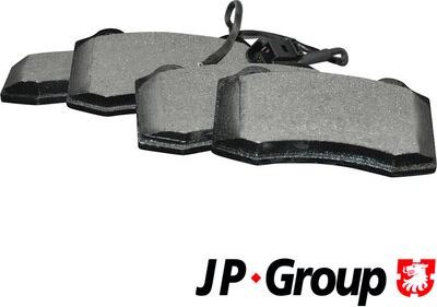 JP Group 1163609210 - Гальмівні колодки, дискові гальма autozip.com.ua