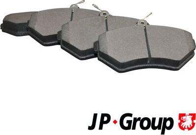 JP Group 1163604910 - Гальмівні колодки, дискові гальма autozip.com.ua