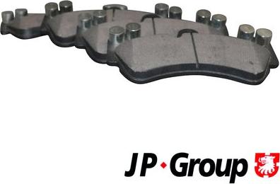 JP Group 1163604110 - Гальмівні колодки, дискові гальма autozip.com.ua