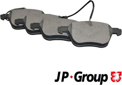 JP Group 1163604310 - Гальмівні колодки, дискові гальма autozip.com.ua