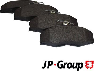 JP Group 1163606510 - Гальмівні колодки, дискові гальма autozip.com.ua