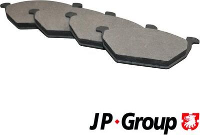 JP Group 1163600910 - Гальмівні колодки, дискові гальма autozip.com.ua