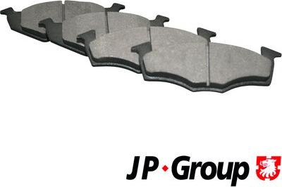 JP Group 1163600810 - Гальмівні колодки, дискові гальма autozip.com.ua