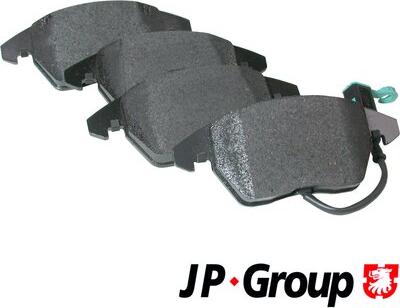JP Group 1163601110 - Гальмівні колодки, дискові гальма autozip.com.ua