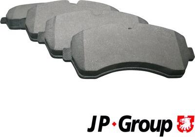 JP Group 1163601810 - Гальмівні колодки, дискові гальма autozip.com.ua