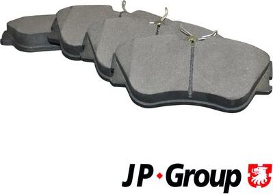 JP Group 1163603410 - Гальмівні колодки, дискові гальма autozip.com.ua