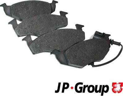 JP Group 1163603110 - Гальмівні колодки, дискові гальма autozip.com.ua