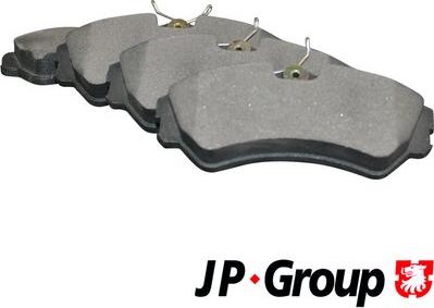 JP Group 1163603310 - Гальмівні колодки, дискові гальма autozip.com.ua