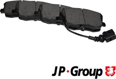 JP Group 1163603210 - Гальмівні колодки, дискові гальма autozip.com.ua