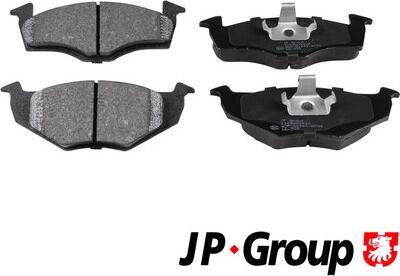 JP Group 1163602910 - Гальмівні колодки, дискові гальма autozip.com.ua