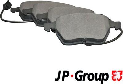 JP Group 1163602410 - Гальмівні колодки, дискові гальма autozip.com.ua